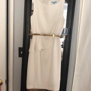 Ivory Antonio Melania dress- OBO - SIZE 6